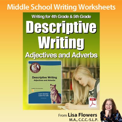 Descriptive Writing Worksheets in PDF